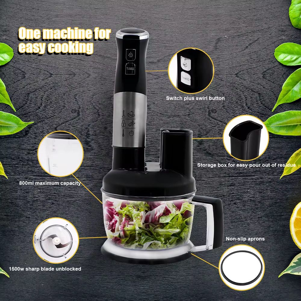 Mixeur Plongeant 8en1 Sokany 700W