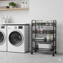 Chariot de Rangement De Cuisine Mobile à 5 Niveaux