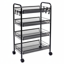 Chariot de Rangement De Cuisine Mobile à 5 Niveaux