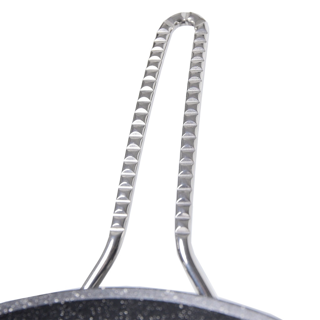 Poêle Granite Vivaldi Hitit 24cm Manche Argent