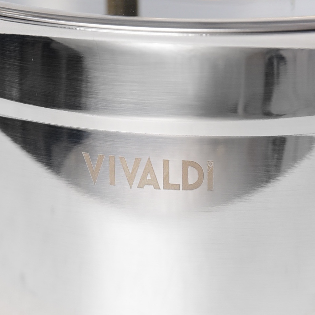 Marmite Vivaldi Rosso 20 cm Inox 18/10