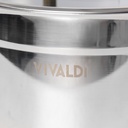 Marmite Vivaldi Rosso 26 cm Inox 18/10