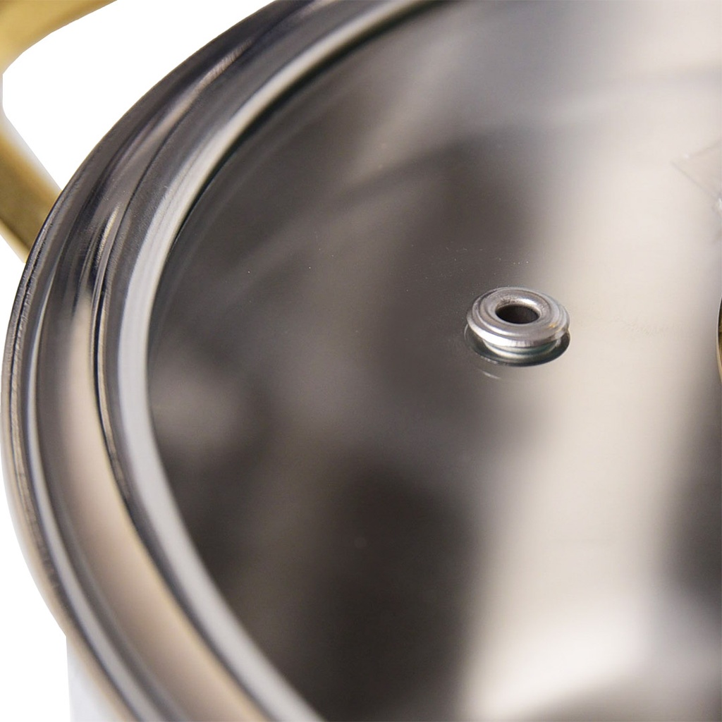 Marmite Vivaldi Tombo 24 cm Inox 18/10 Doré