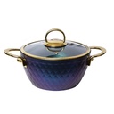 Batterie De Cuisine Vivaldi Lidya Diamond 7 Pièces Granite 