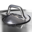 Batterie De Cuisine Vivaldi Rana 10 pieces En Inox 18/10 Argent