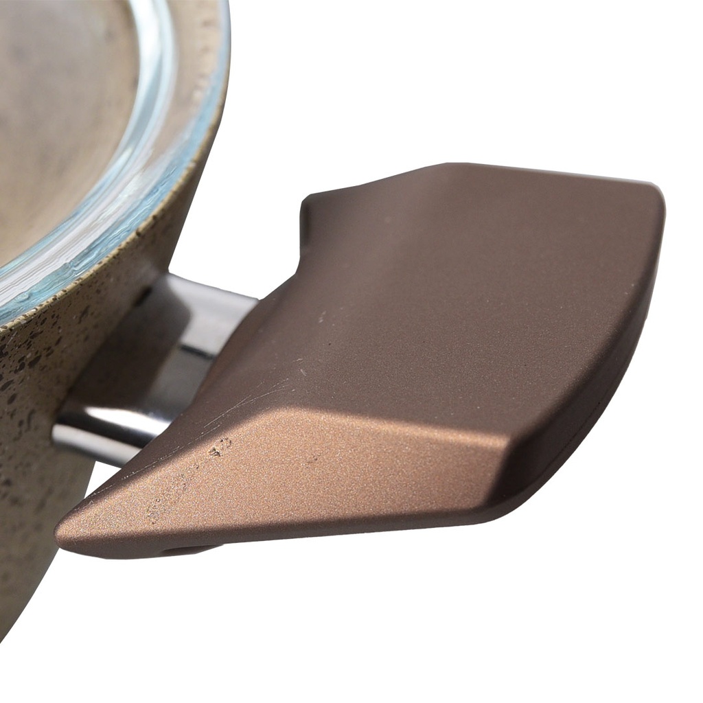 Batterie De Cuisine Vivaldi Eco 9 Pièces Granite Beige