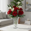 Vase En Verre City Glass 24 Cm