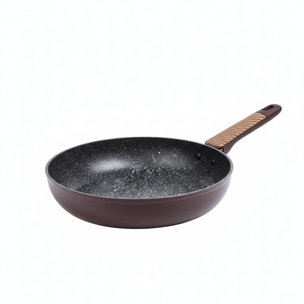 Batterie De Cuisine Sizar 21 Pièces Granite - Marron