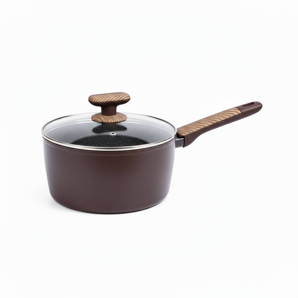 Batterie De Cuisine Sizar 21 Pièces Granite - Marron