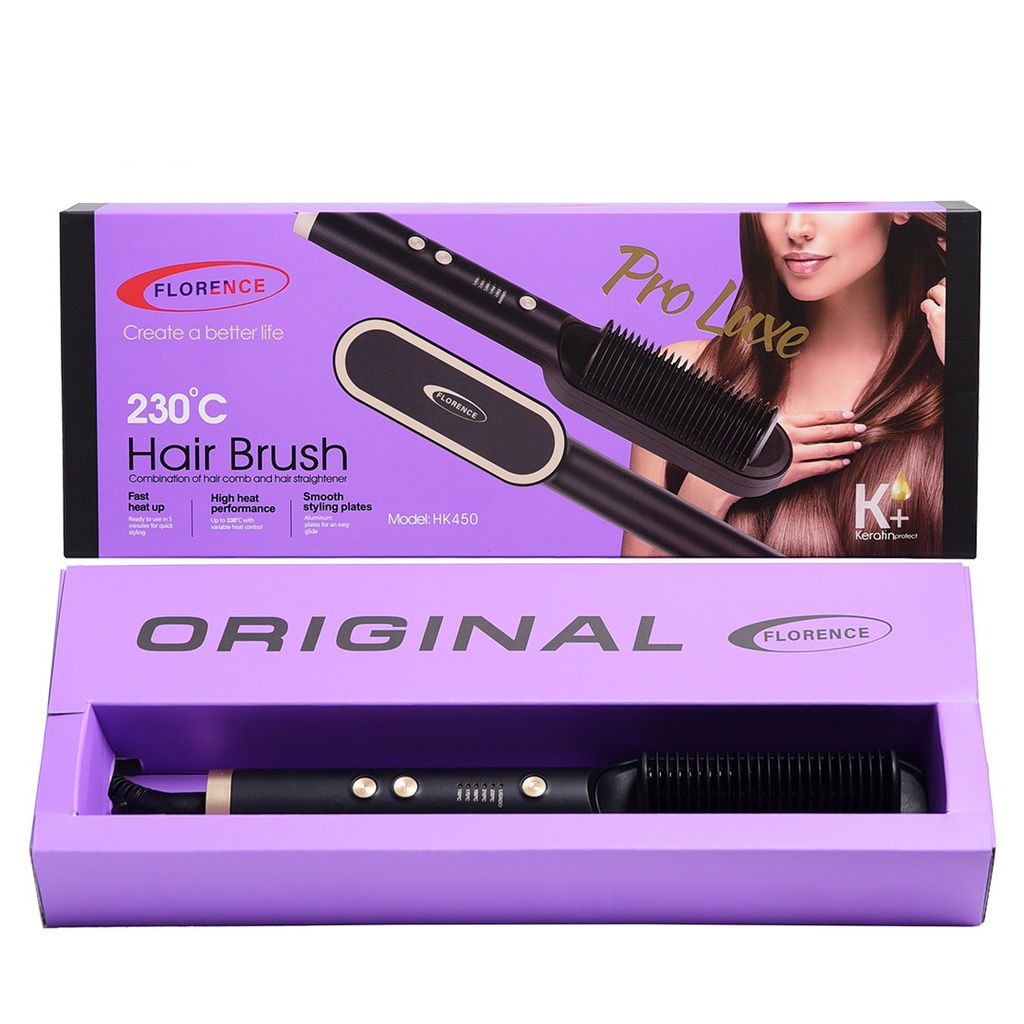 Brosse à Cheveux Electrique Florence 50W 230°C