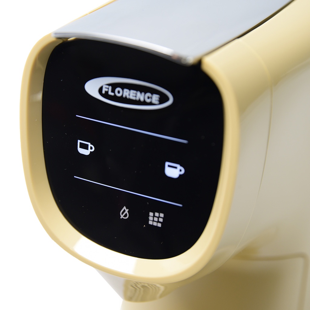 Machine à Café Capsule Nespresso Florence 1000ML 19Bars 2200W Créme 