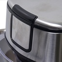 Robot Petrin Florence Avec Afficheur 12L 2200W 10 Vitesses Silver 