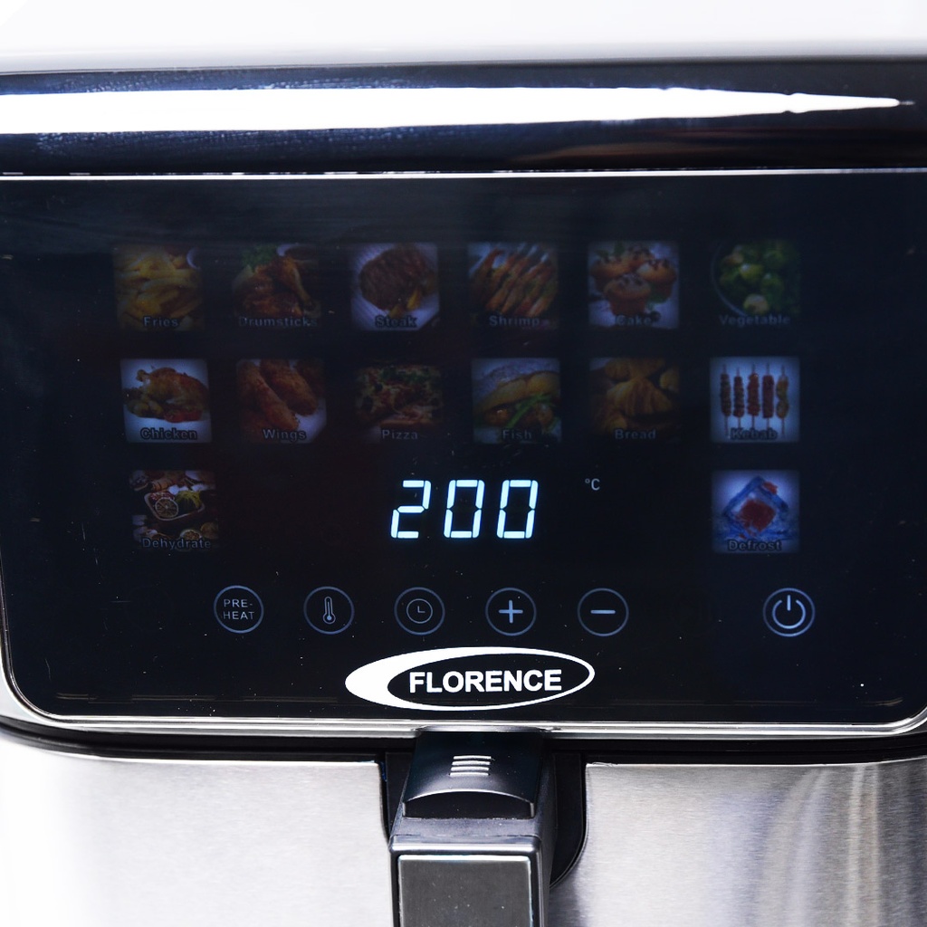 Air Fryer Avec Afficheur Diligitale 14 En 1 Florence 9L 2100W
