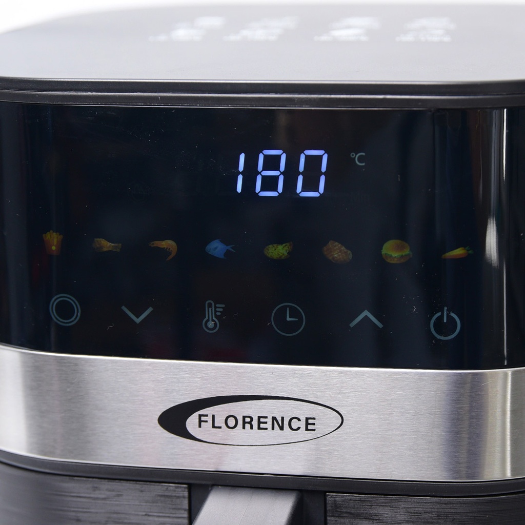 Air Fryer Avec Afficheur Diligitale Florence 5L 1400W Noir 