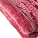 Couverture 2 Places 220/240 Dolce Vita -M10 Rose Foncé