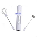 Mousseur à Lait 2 en 1 Rechargeable Florence 4W 9000RPM Blanc 