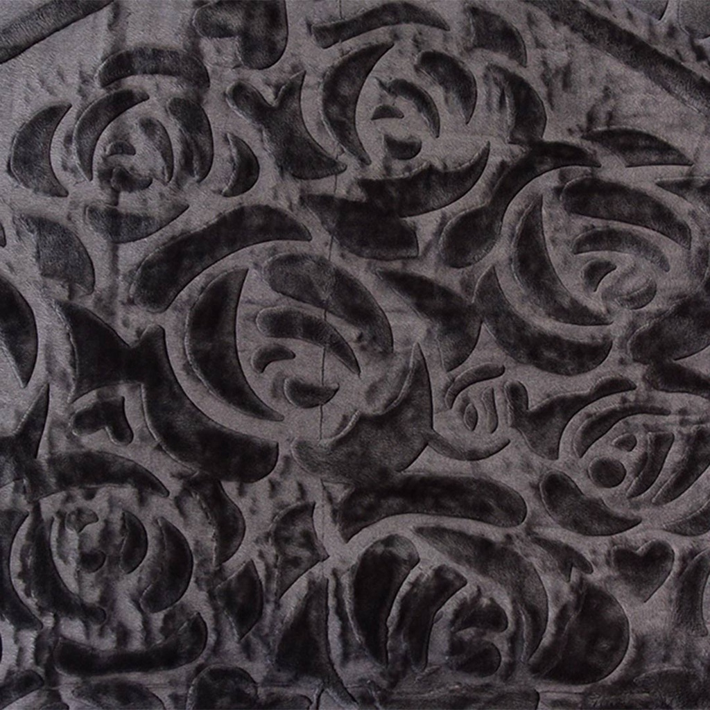 Couverture 2 Places 220/240 Dolce Vita Doubles Faces -M18 Gris