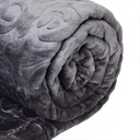 Couverture 2 Places 220/240 Dolce Vita Doubles Faces -M18 Gris