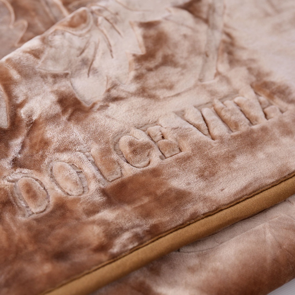 Couverture 2 Places 220/240 Dolce Vita Doubles Faces -M5 Beige