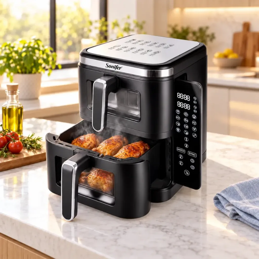 [SF-1046S] AirFryer Double Paniers Sonifer 11L - 2800W