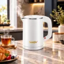 Bouilloire Eléctrique 0,6 L Sonifer 800W - Blanc
