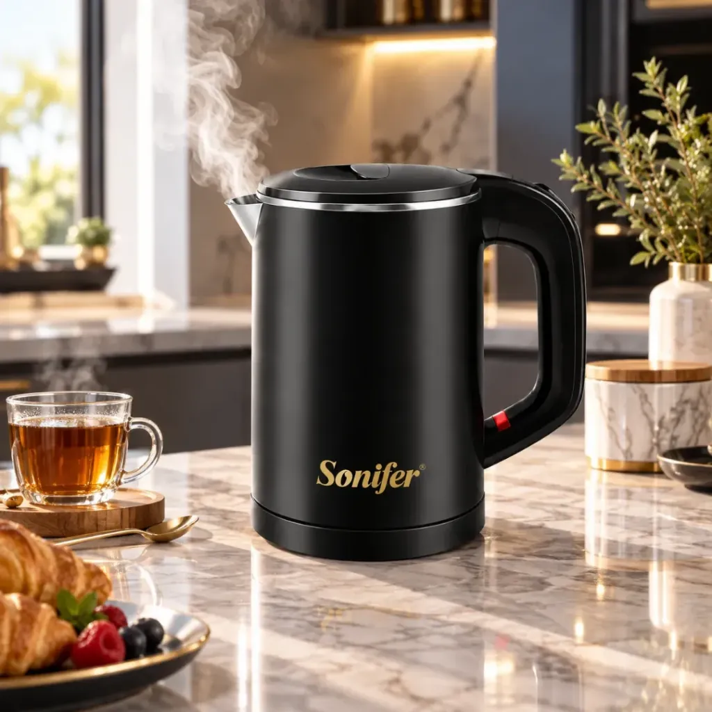 Bouilloire Eléctrique 0,6 L Sonifer 800W - Noir