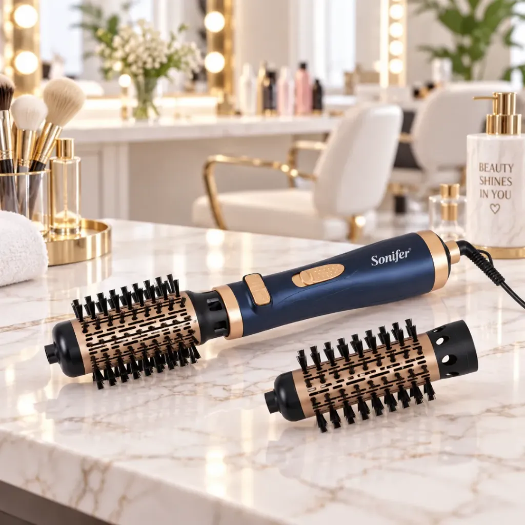 [SF-9693] Brosse Coiffante Rotative Sonifer 2 en 1 - 1000 W