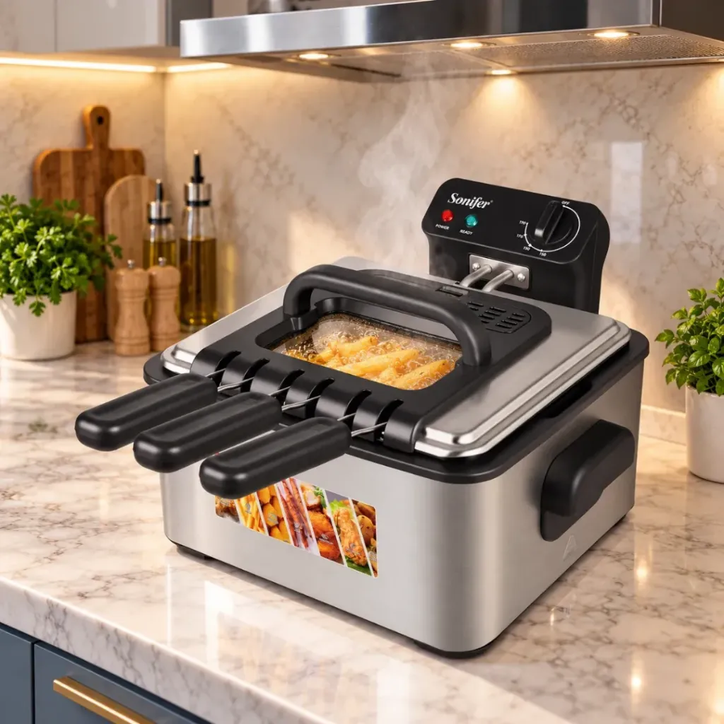 [SF-1048] Friteuse Electrique 4,5L Sonifer - 2200W