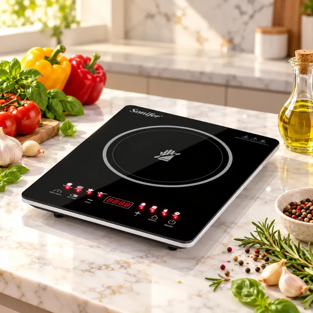 [SF-3048] Plaque de Cuisson Led Tactile Sonifer - 1400 W
