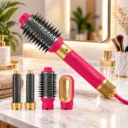 Brosse Coiffante Multifonction Lexical 6 en 1 – 1200 W -32000 RPM - Rose