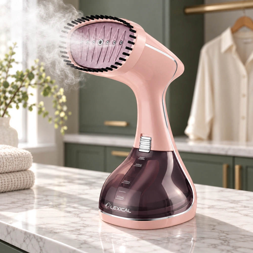 Défroisseur A Vapeur Lexical- 320ml- 1600W -Rose