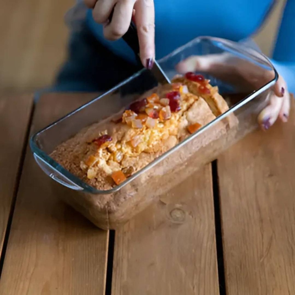 [SGM0919] Moule à cake en verre Pyrex 31 Cm