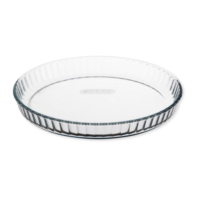 [SGM030] Moule à tarte en verre Pyrex 28 Cm