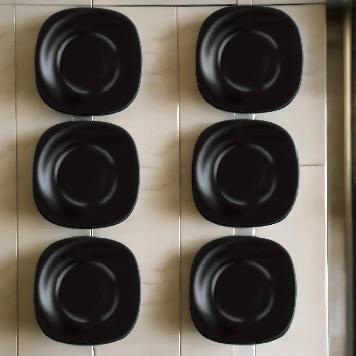 Lot De 6 Assiette Dessert Luminarc CARINE 19 Cm 