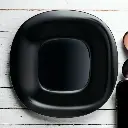 Lot De 6 Assiette Plat Luminarc CARINE Noir 27 Cm 