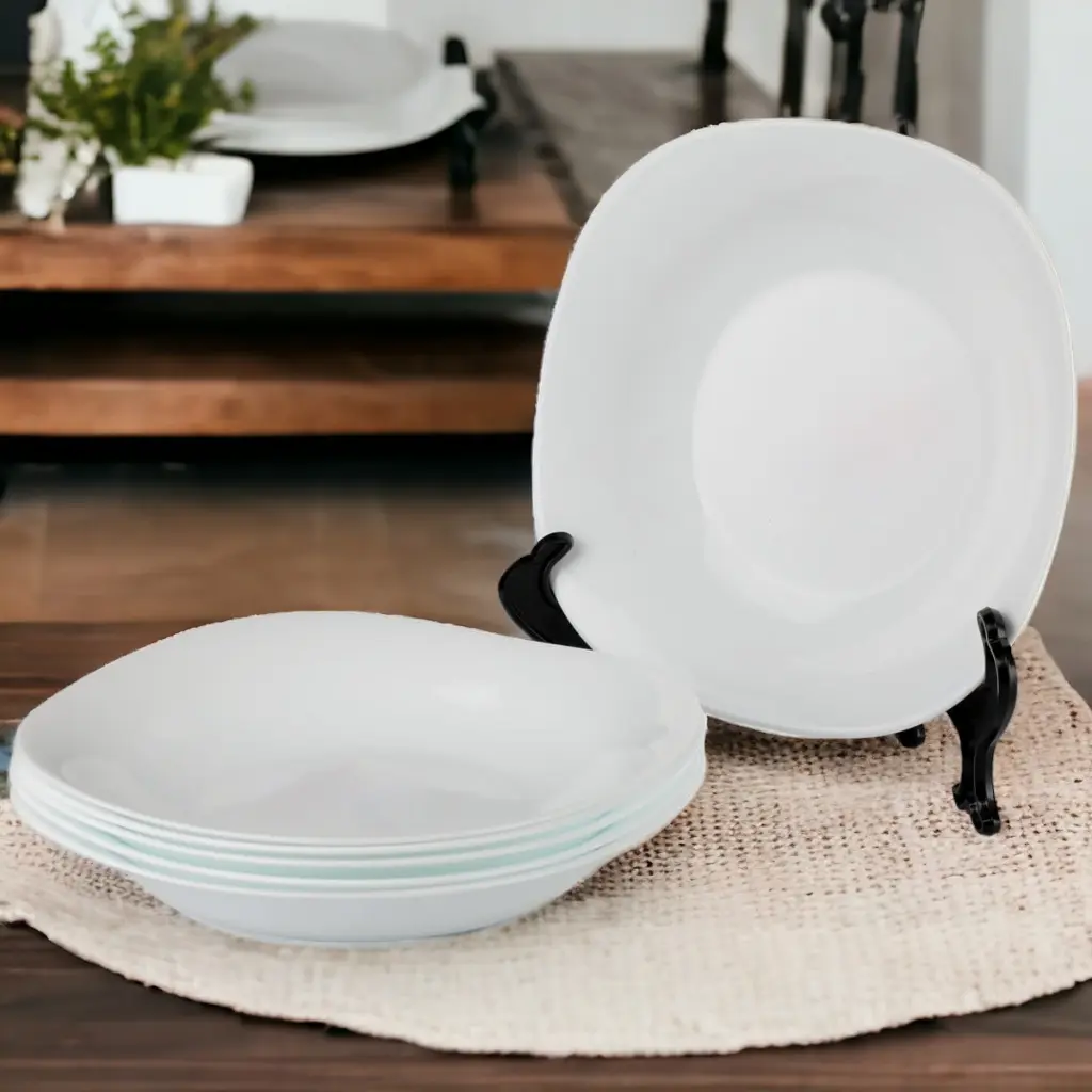 [SGM0045] Lot De 6 Assiettes Creuses PARMA 22,5 Cm 
