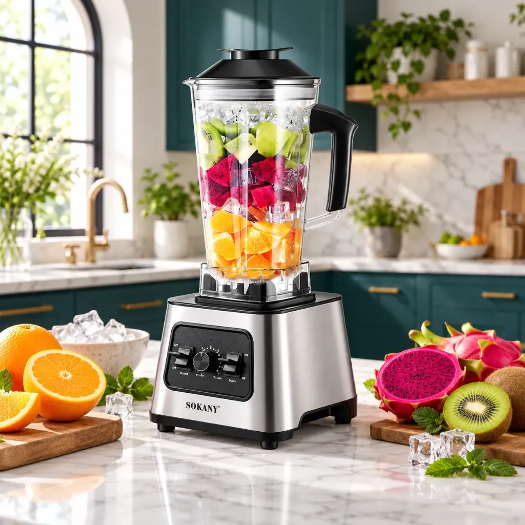 Blender Haute Vitesse Sokany- 2,5 L - 2000 W