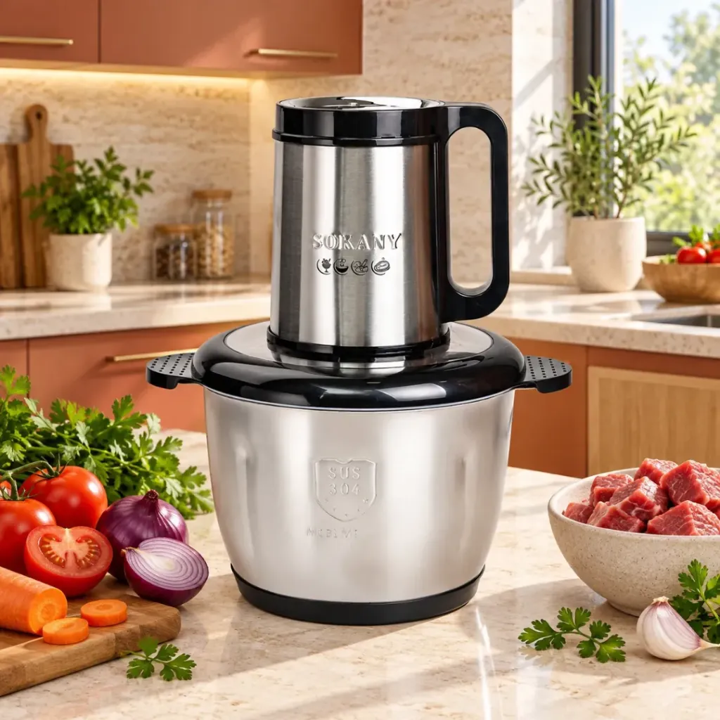 Hachoir Electrique Sokany- 3 L - 800 W