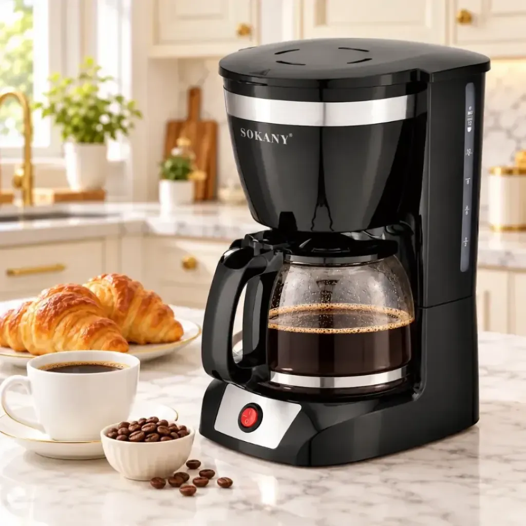 Cafetière Filtre Sokany- 1,5 L - 950 W