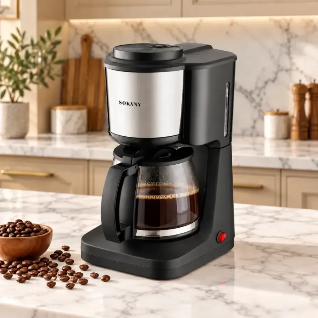 Cafetière Filtre Sokany- 900 ml - 650 W