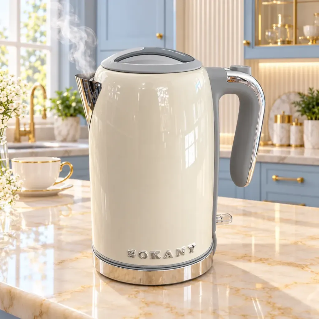 Bouilloire Electrique Sokany- 1,7 L - 2600 W