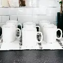 Lot De 6 Tasses Mug Luminarc ESSENCE Blanc 32 cl