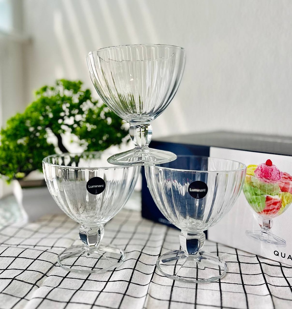 [SGM060] Lot De 6 Coupes À Glace Luminarc QUARDO  30 cl