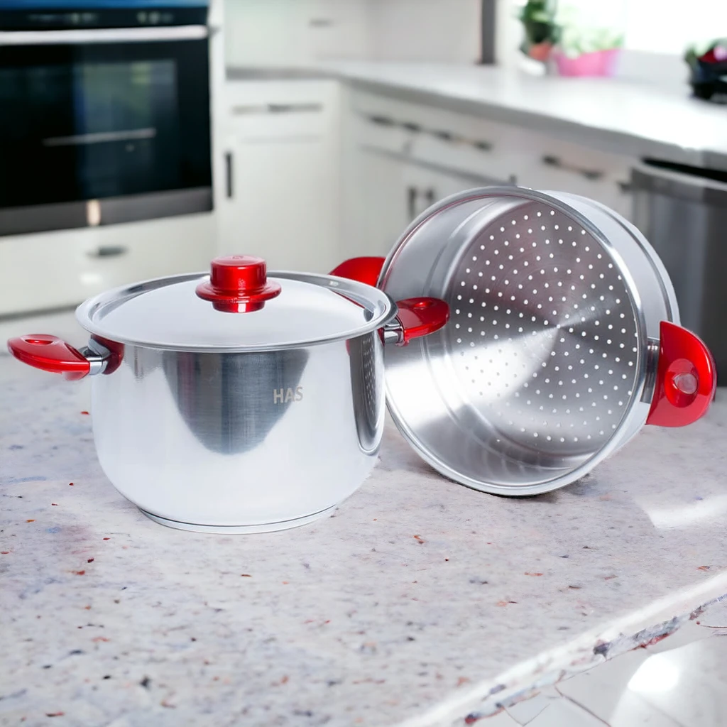 Couscoussier Inox HAS 4 Litres 20 cm