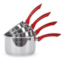Ensemble de 4 casseroles Inox Arian