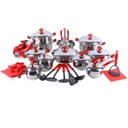 Batterie de Cuisine 36 Pièces Inox Arian