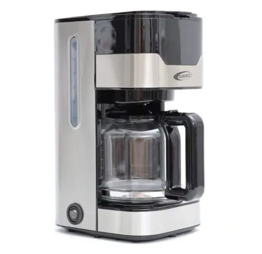 Machine À Café Électrique Florence 1.5 Litres 900 W Avec Un Bol En Verre  