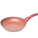 Poêles Granite Golden House  - 24 cm - Effet Cuivre