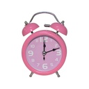 Mini-réveil Analogique Classique - Rose