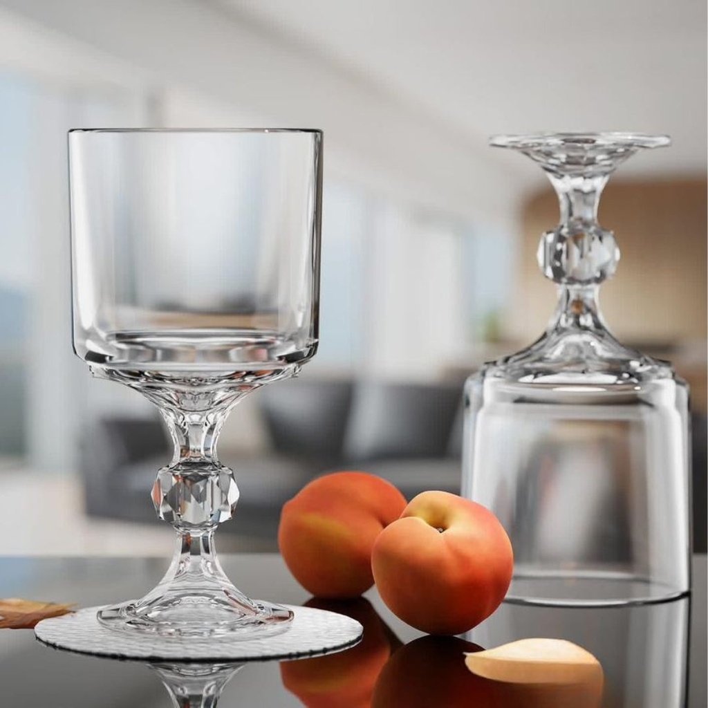 [SGM1201] Lot De 6 Coupes Lux Diamond 28 cl 